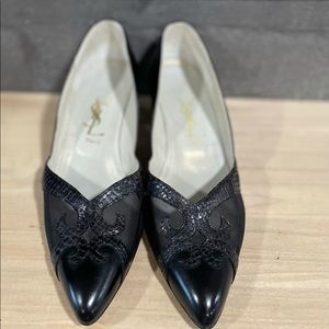 YSL Black pumps